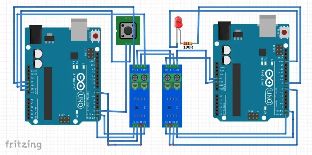 RS-485 Serial Communication Between Two Arduino Uno Boards, 44% OFF