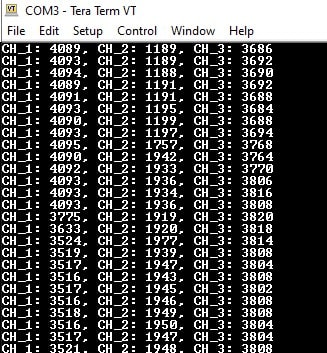 STM32 ADC DMA Output