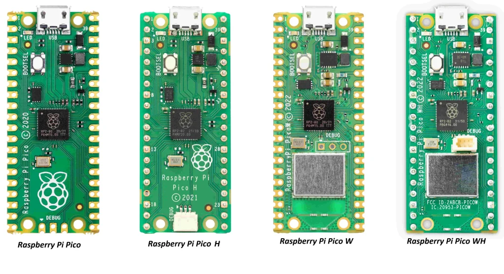 Raspberry Pi Pico Vs Raspberry Pi Pico W