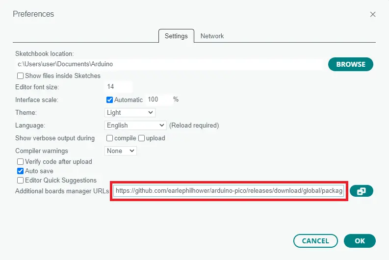 How to install Raspberry Pi Pico or Pico W to Arduino IDE