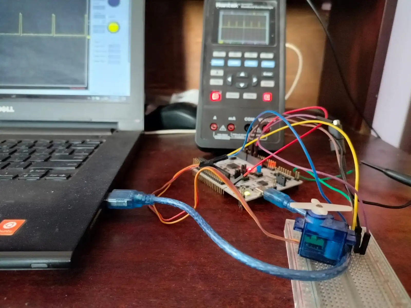 Controlling Servo Motor using STM32 Microcontroller